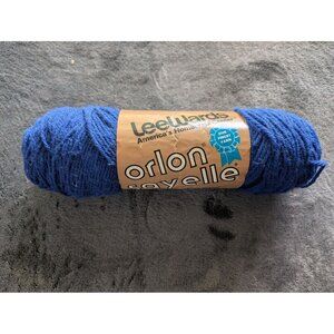 LeeWards Orlon Sayelle Acrylic Yarn Single Skein - 1505 Navy